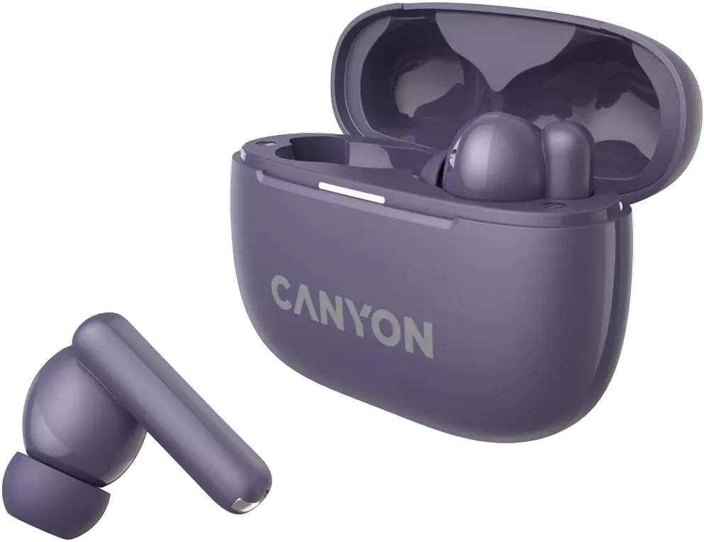 Ausinės Canyon OnGo ANC TWS-10, Violetinės