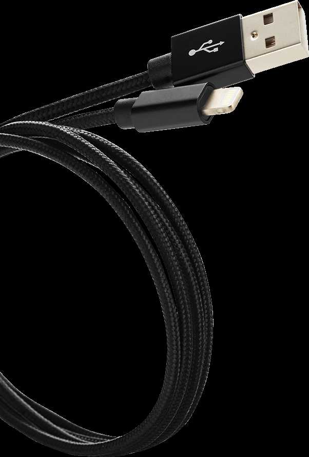 CANYON kabelis MFI-3 Lightning 12W 1m Juodas