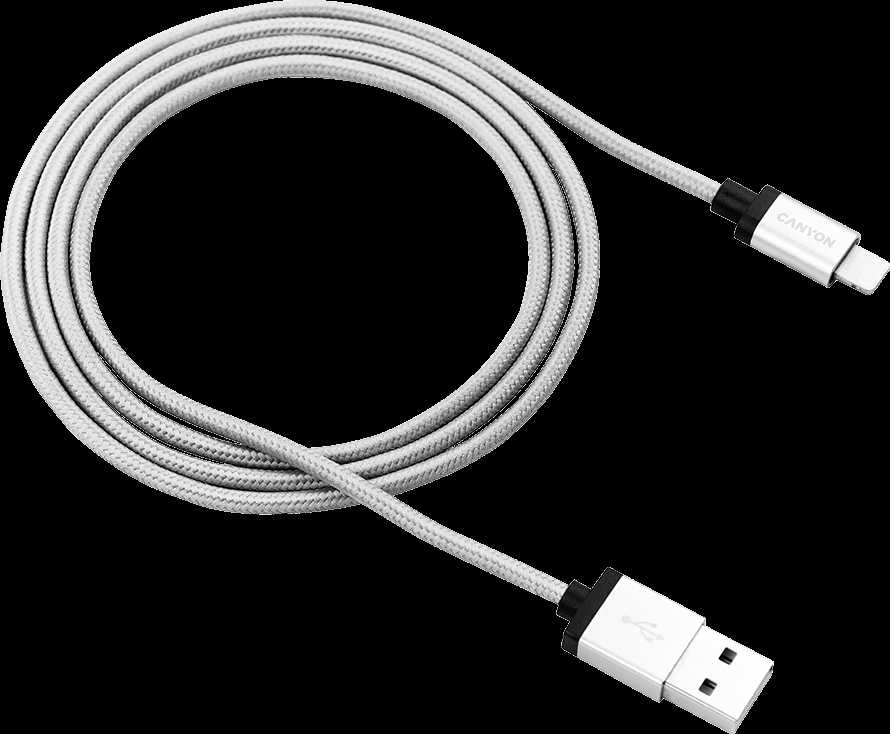 Apple CANYON kabelis MFI-3 Lightning 12W 1m Pilkas