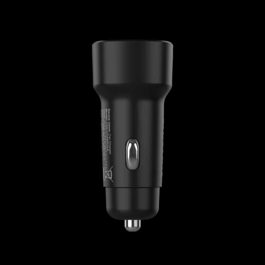 CANYON automobilinis įkroviklis OnDrive 24 24W 2xUSB-A Juodas