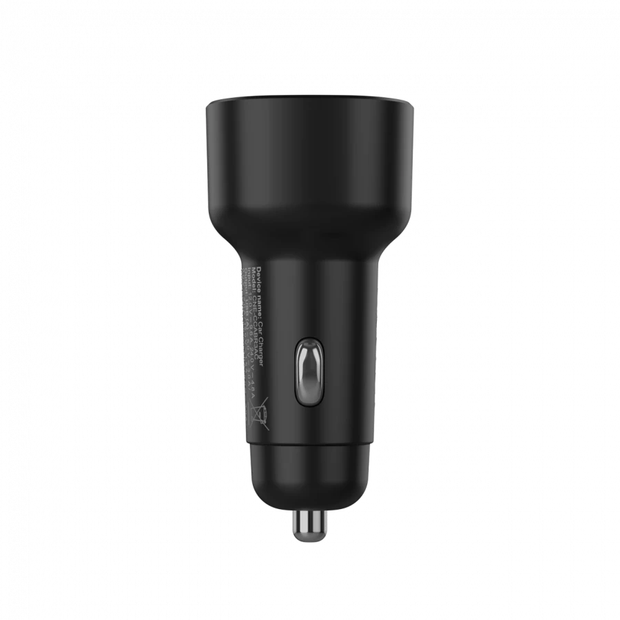 CANYON automobilinis įkroviklis OnDrive 48 PD 48W USB-A+USB-C Juodas