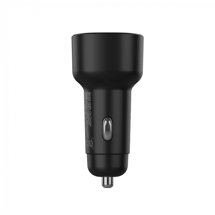 CANYON automobilinis įkroviklis OnDrive 85 PD 85W USB-A+USB-C Juodas