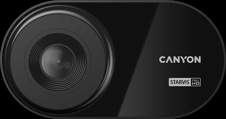 CANYON automobilinis įrašymo įrenginys DVR10 FullHD 1080p Wi-Fi Juodas