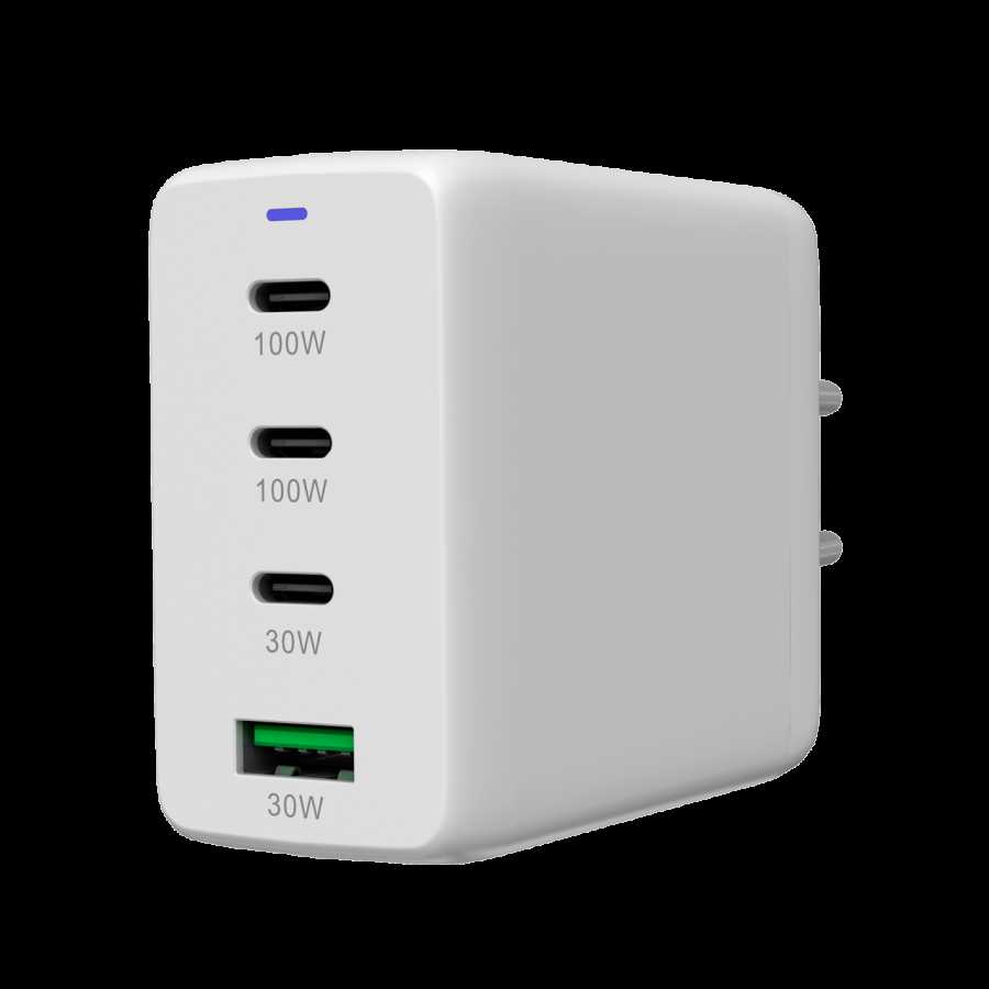 CANYON įkroviklis CU100ACC GaN 100W 3xPD 1xQC EU Baltas