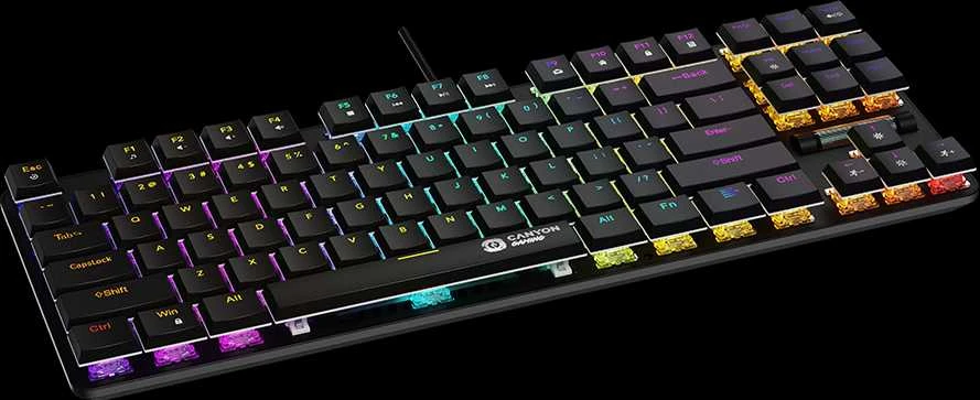 CANYON klaviatūra Cometstrike TKL GK-50 EN Laidinė