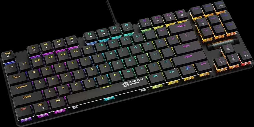 CANYON klaviatūra Cometstrike TKL GK-50 EN Laidinė