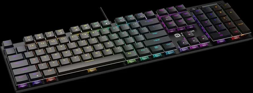 CANYON klaviatūra Cometstrike GK-55 EN/RU su laidu
