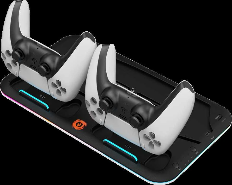 CANYON šaldymo stovas CS-5 RGB PS5 Charge Juodas
