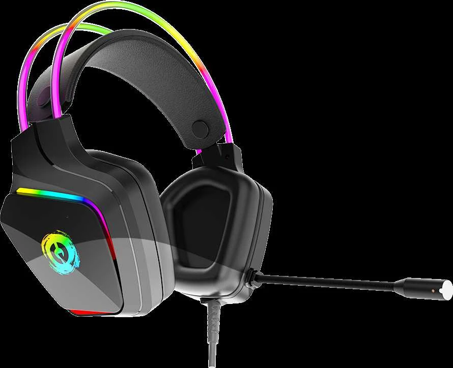 CANYON ausinės Darkless GH-9A Juodas