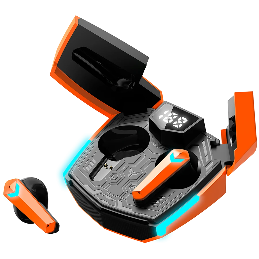 CANYON ausinės su mikrofonu Doublebee GTWS-2 Gaming Oranžinis