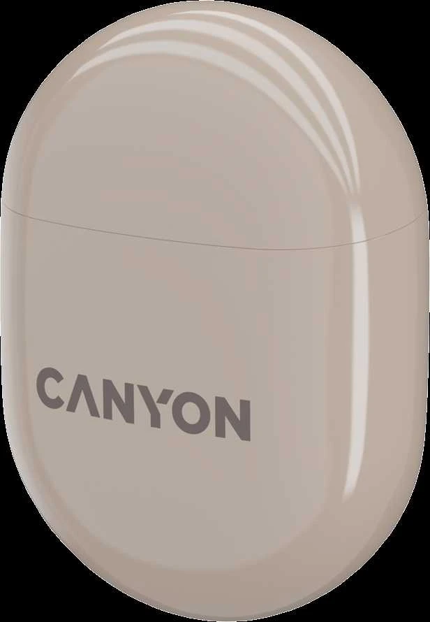 Belaidės žaidimų ausinės Canyon TWS-6, Gelsvos spalvos