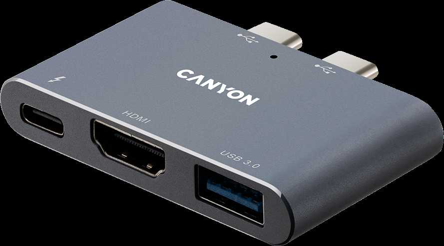 Canyon Thunderbolt 3 docking station 3-in-1 DS-1