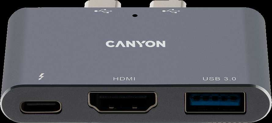 Canyon Thunderbolt 3 docking station 3-in-1 DS-1