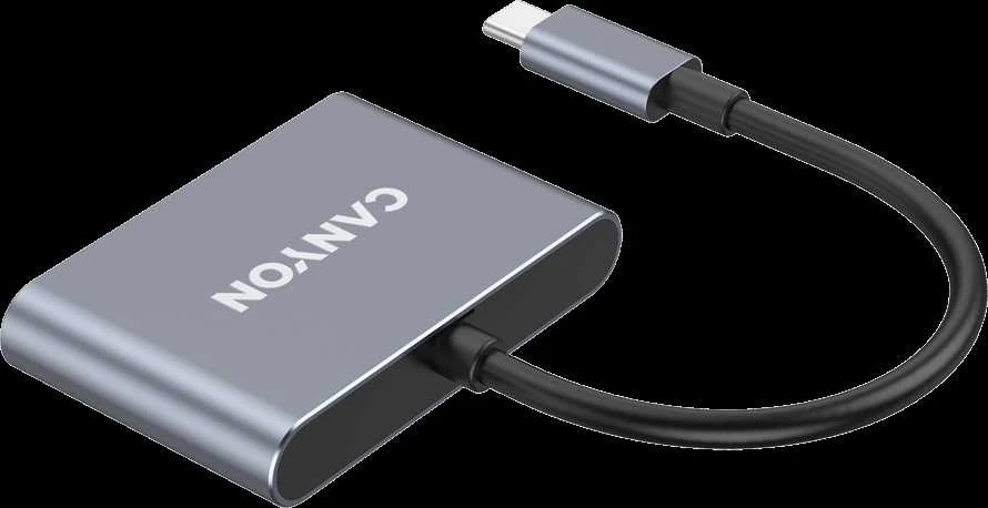 CANYON DS-3 adapteris su USB-C jungtimi