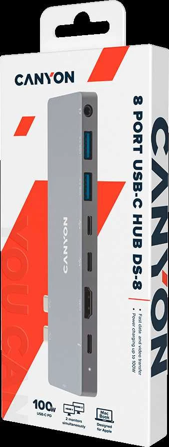 Canyon Power Delivery docking station 8-in-1 DS-8
