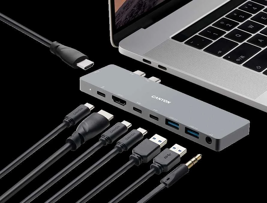 Canyon Power Delivery docking station 8-in-1 DS-8
