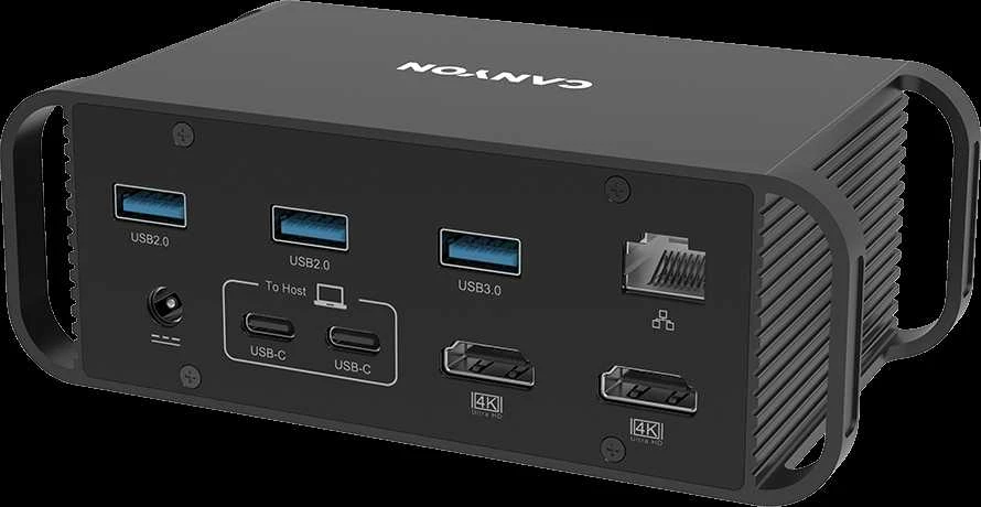 CANYON hub DS-95 14in1 USB-C Pilkas