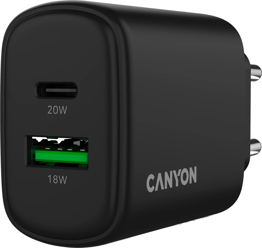 „Canyon OnCharge 200“ 20 W 1 x PD 1 x QC EU Juoda