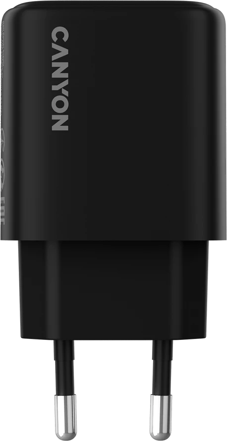 Canyon OnCharge 200 juodas sieninis įkroviklis