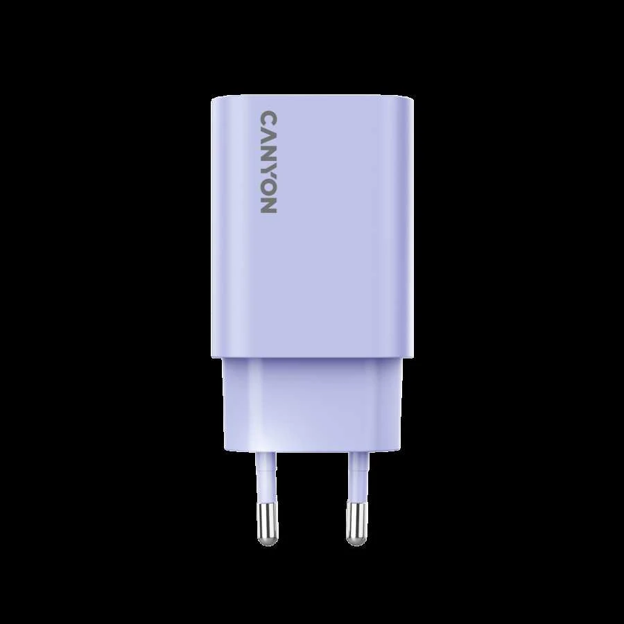 CANYON įkroviklis OnCharge 30CL Max Power 30W 1xPD EU Violetinė