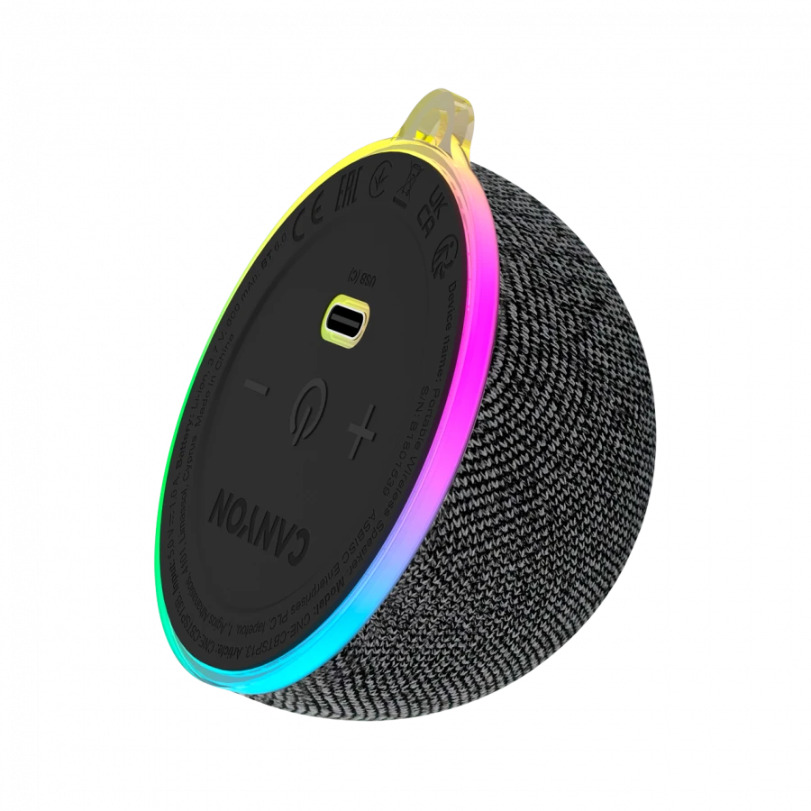CANYON magnetinė BT kolonėlė OnMove 13 5W juoda