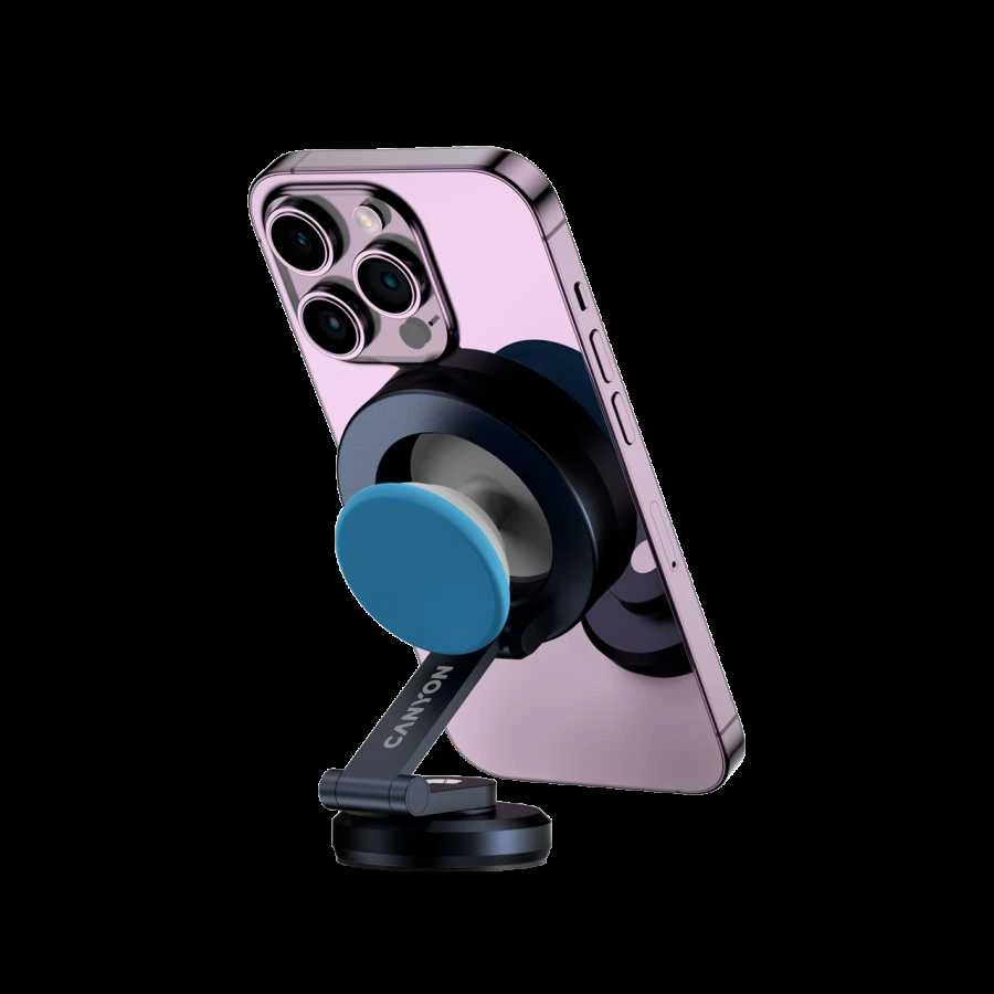 CANYON magnetinis telefono laikiklis OnGrip 10 aliumininis Juodas