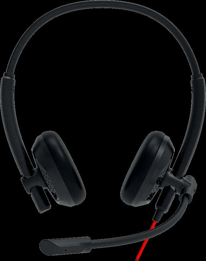 CANYON PC ausinės HS-07 PC Mic 3.5/USB Flat 2.8m Juodas