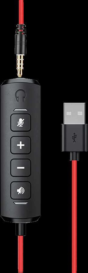 Canyon ausinių laidinis valdymo pultelis su USB ir 3.5 mm jungtimi