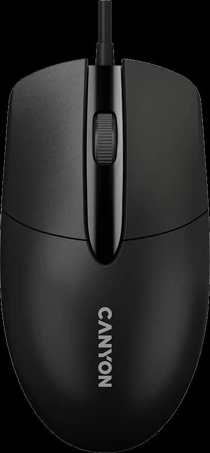 CANYON pelė M-5 su laidu Juodas
