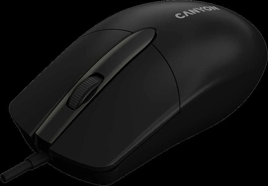 CANYON pelė M-5 su laidu Juodas