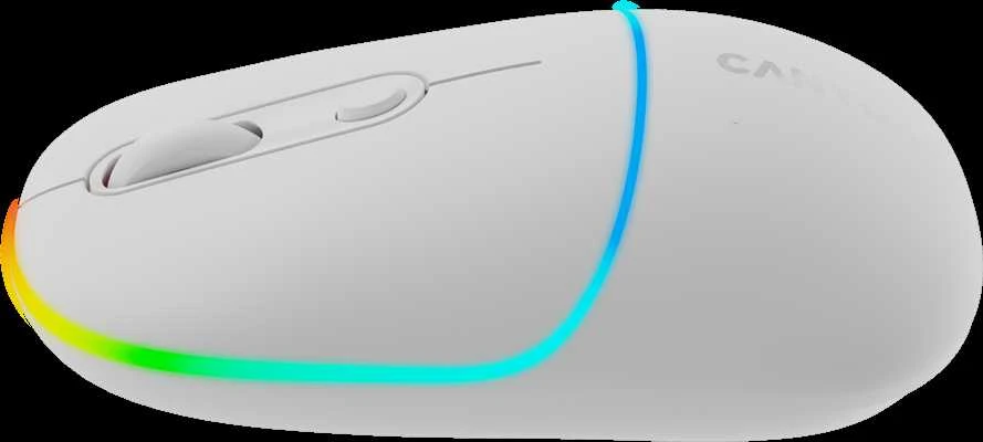 CANYON pelė MW-22 2in1 BT/ Wireless Snow Baltas