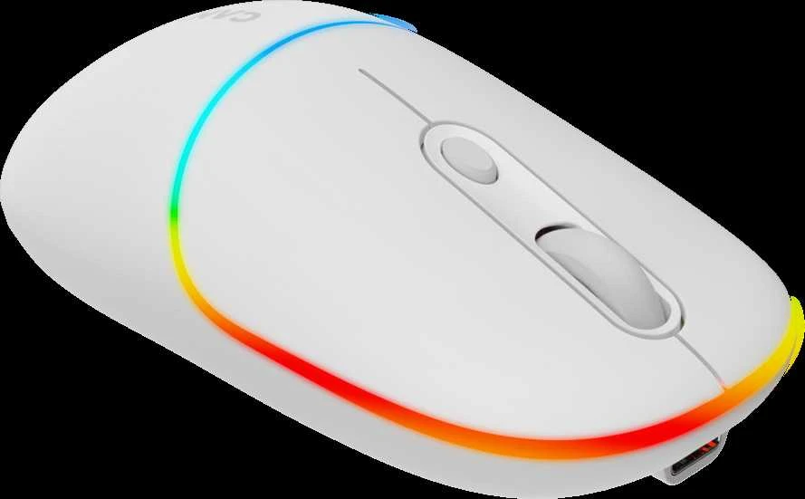 CANYON pelė MW-22 2in1 BT/ Wireless Snow Baltas