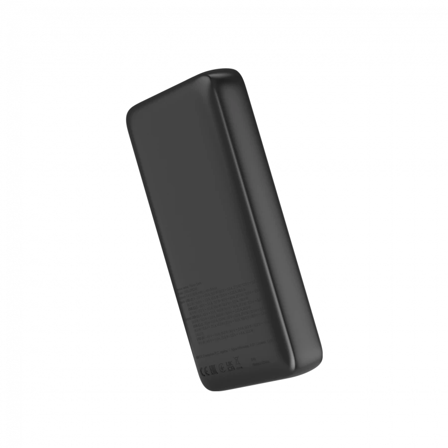 CANYON išorinė baterija PB-240, 25000mAh PD140W, su ekranu, matmenys 160,0 x 82 x 27 mm, svoris 508+-10 g, tamsiai pilka spalva