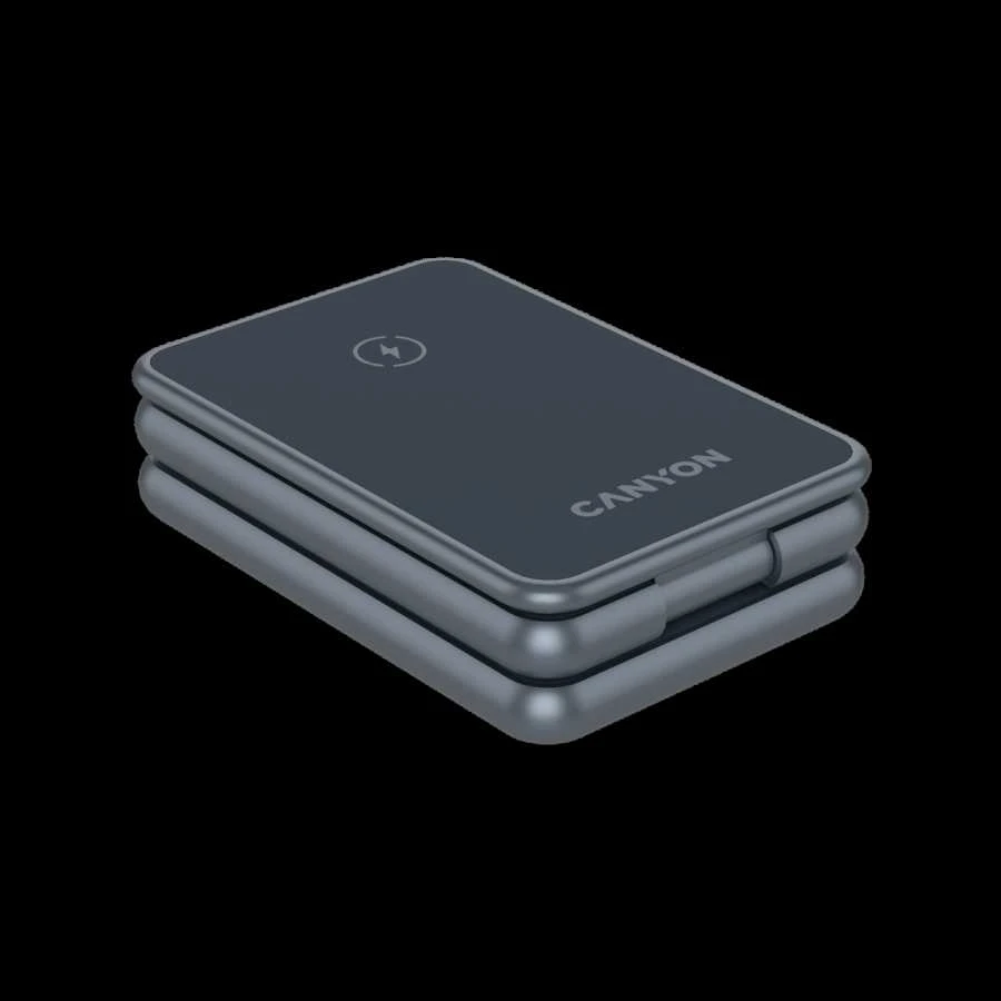 CANYON sulankstomas belaidis įkroviklis OnCharge 309 15W 3in1 metalinis