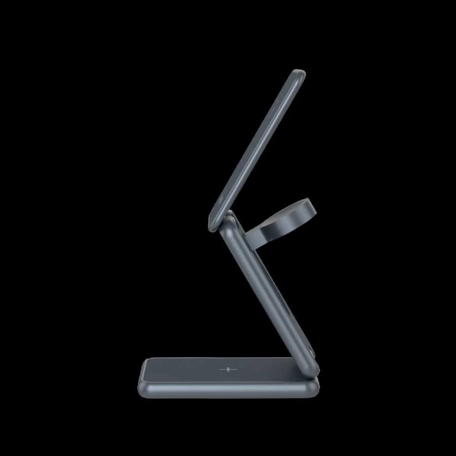 CANYON sulankstomas belaidis įkroviklis OnCharge 309 15W 3in1 metalinis
