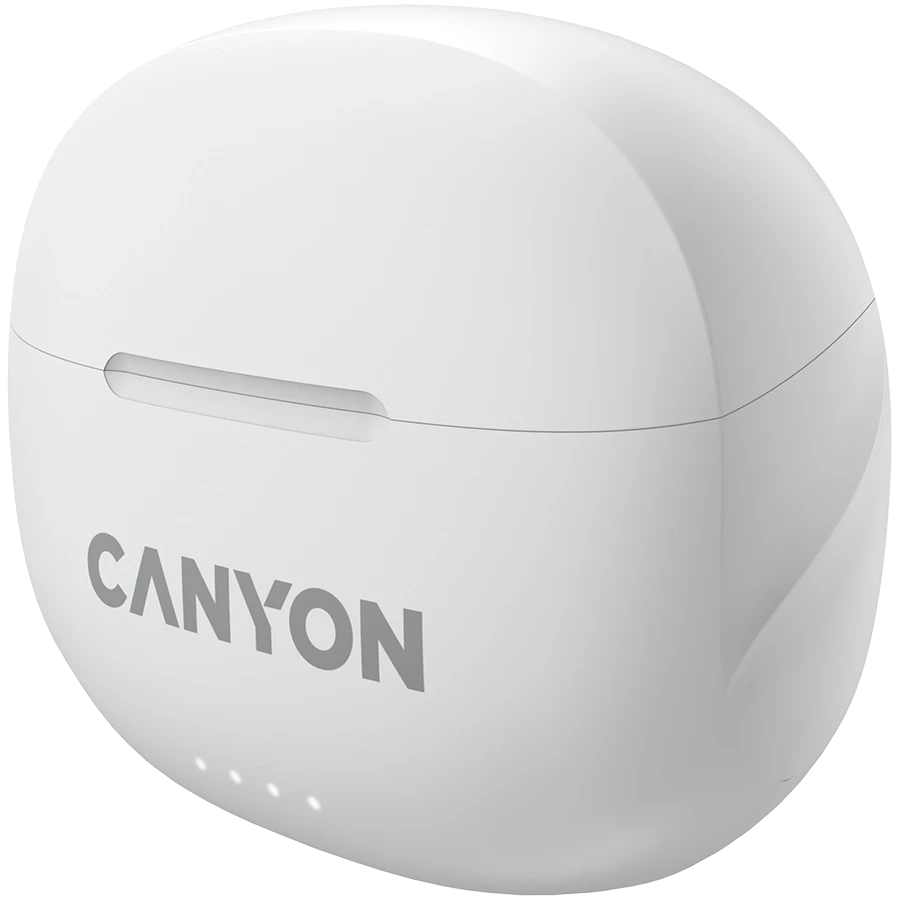 Belaidės ausinės Canyon TWS-8 ENC, Baltos spalvos