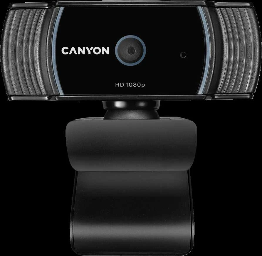 Full HD internetinė kamera vaizdo skambučiams ir konferencijoms Canyon C5, su mikrofonu, autofokusas