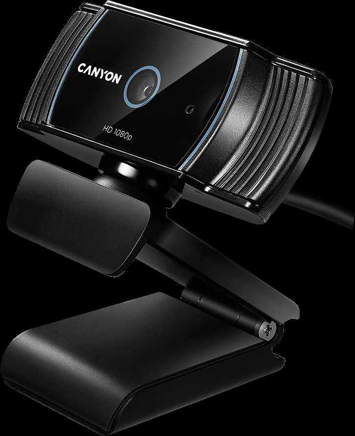 Full HD internetinė kamera vaizdo skambučiams ir konferencijoms Canyon C5, su mikrofonu, autofokusas