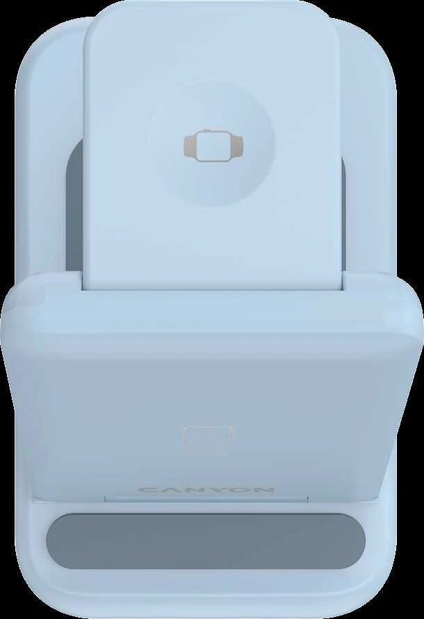 CANYON belaidis įkroviklis WS-304 15W 3in1 Mėlyna