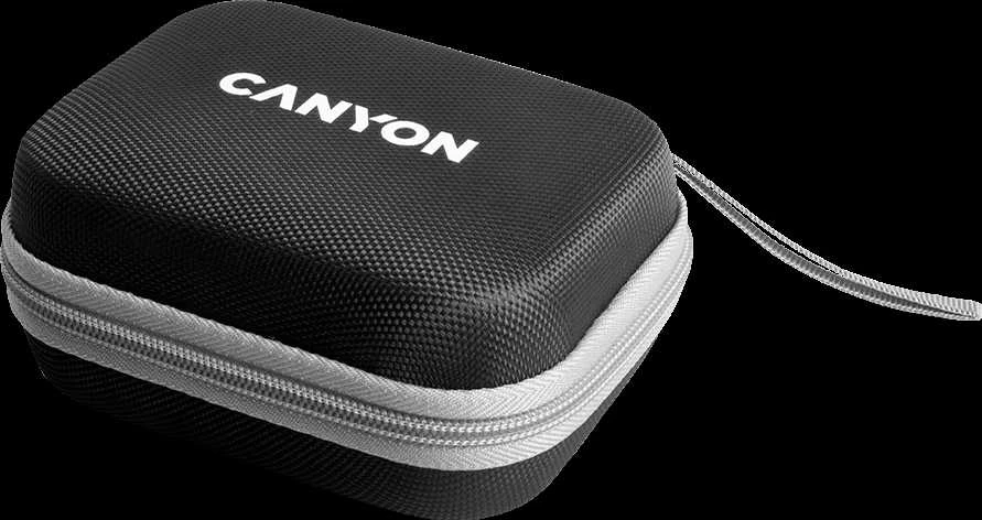 CANYON belaidis įkroviklis WS-305 15W 3in1 Sulankstomas juodas