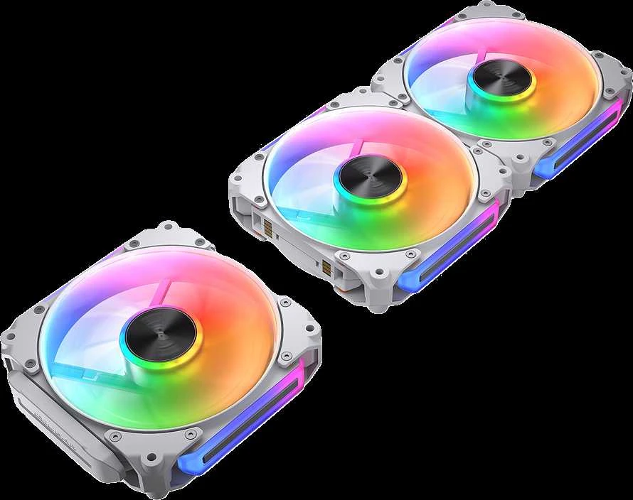 COUGAR Apolar 120 ARGB (3 vnt. pakuotė) / Elite Universal Modular Fan (3 vnt. pakuotė) / Baltas