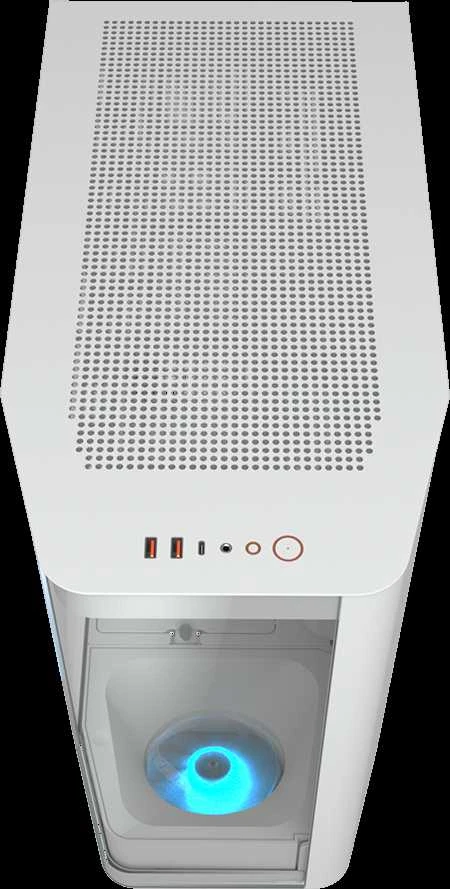 COUGAR FV270 PC Dėklas, Vidutinis bokštas, Baltas