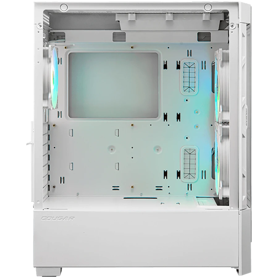 COUGAR DUOFACE RGB PC Dėklas, Mid Tower, Baltas