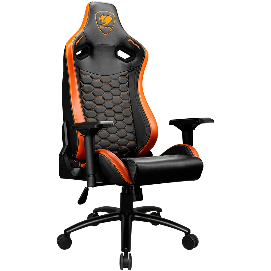 Cougar I Outrider S I 3MOUTNXB.0001 I Gaming chair I Adjustable Design / Juodas/Oranžinis