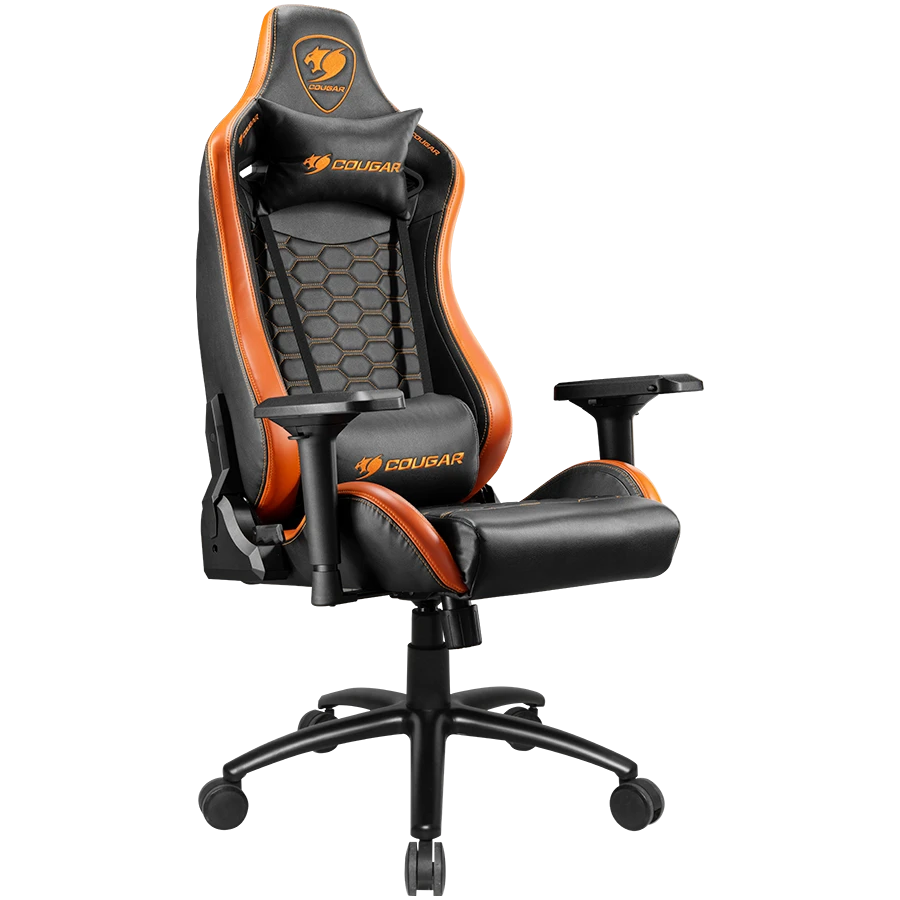 Cougar I Outrider S I 3MOUTNXB.0001 I Gaming chair I Adjustable Design / Juodas/Oranžinis