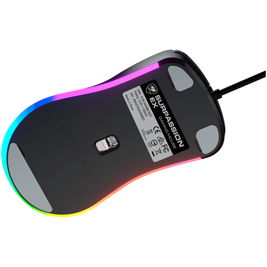 COUGAR Surpassion EX Pelė žaidimams, RGB pašvietimas