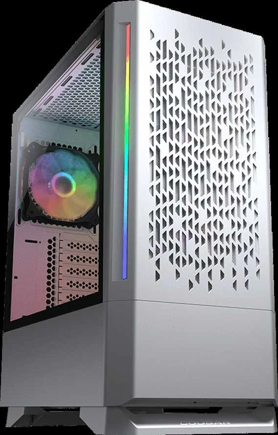 COUGAR MX430 Air RGB PC dėklas, Mid Tower, Baltas