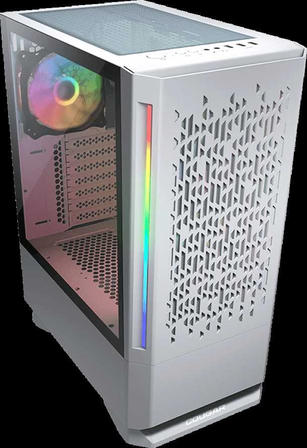 COUGAR MX430 Air RGB PC dėklas, Mid Tower, Baltas