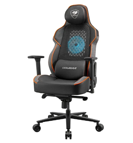 Cougar žaidimų kėdė NxSys Aero, Juoda / oranžinė spalva