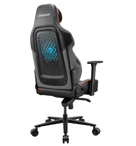 Cougar žaidimų kėdė NxSys Aero, Juoda / oranžinė spalva